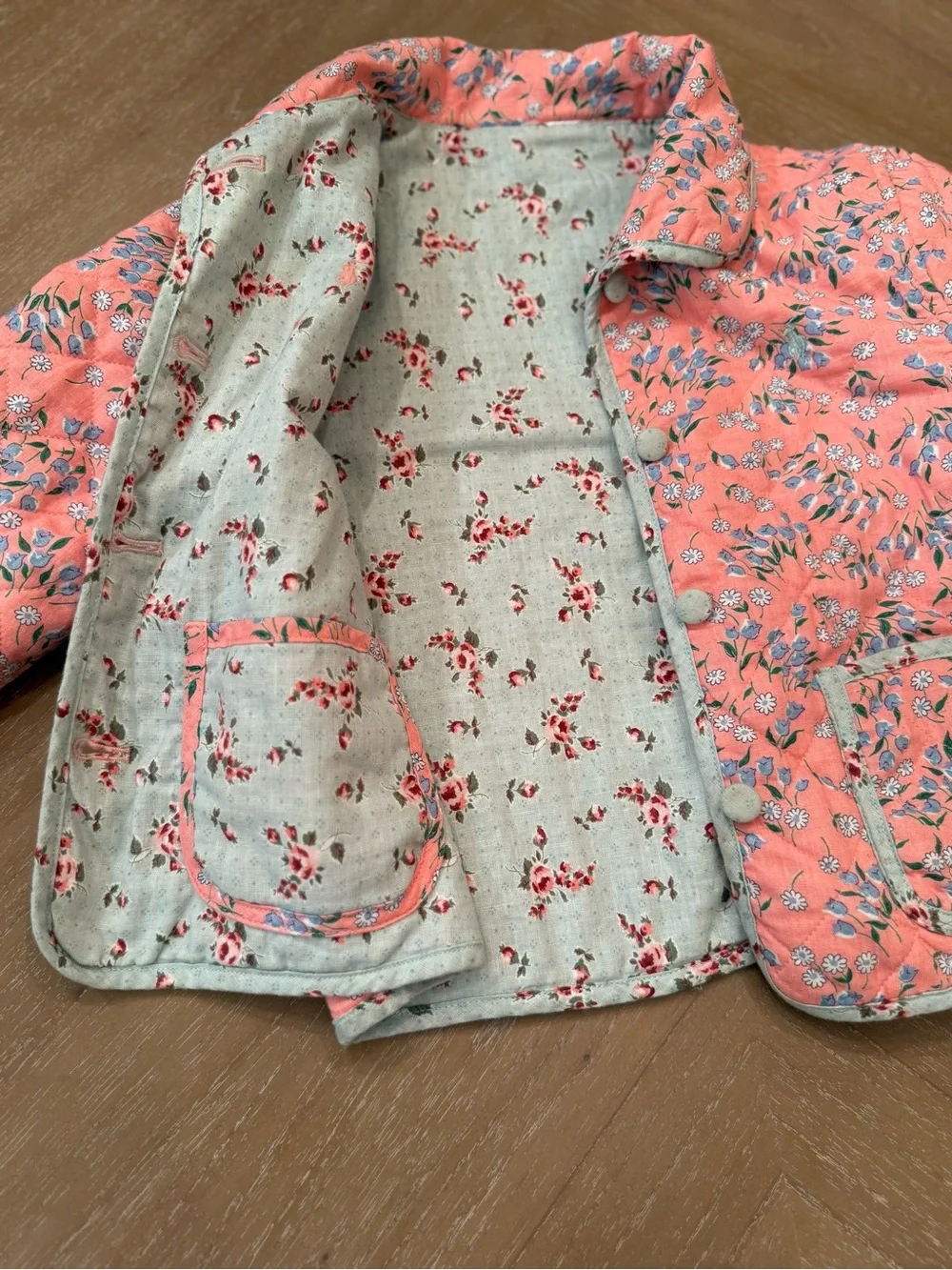 Ralph Lauren Reversible Quilted Floral Jacket